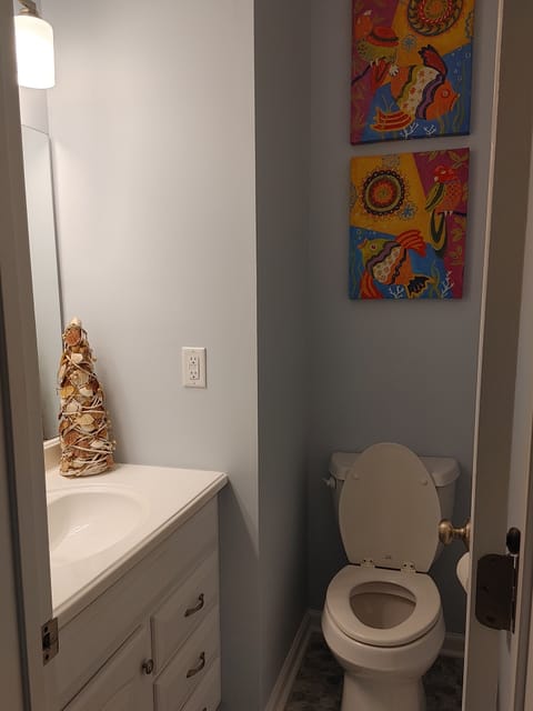 half bathroom on 1st Floor