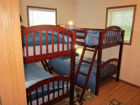 TWO NEW TWIN BUNK BEDS & NEW 6" FOAM MATTRESSES