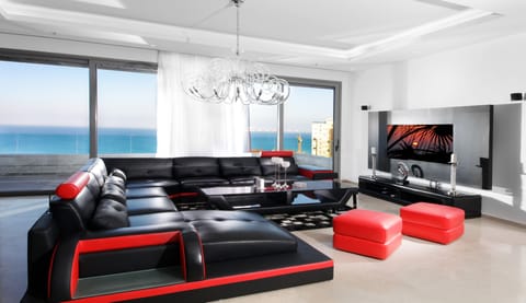 Living Room ocean viwe