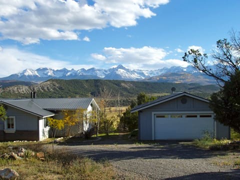 Upper level of house and garage