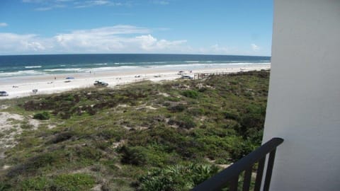 On the beach, sun loungers, beach towels