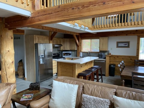 Kitchen is Complete with Everything Needed for a Family Meal