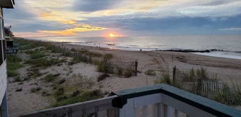 On the beach