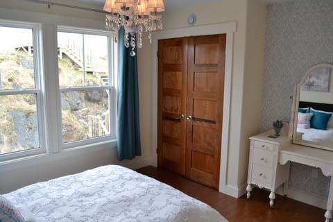 Rear bedroom with view of Crow's Nest and Gun Hill