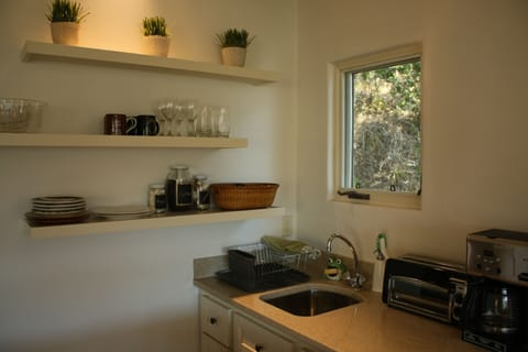 Kitchenette area - stocked with coffee, sugar & creamer for you!