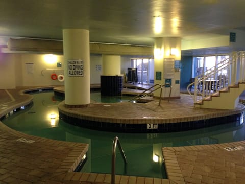 Indoor pool, a heated pool