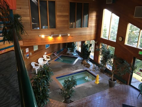 Indoor pool, a heated pool