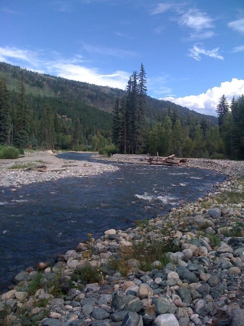 looking down Vallecito Creek