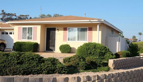 The house sits on a corner.