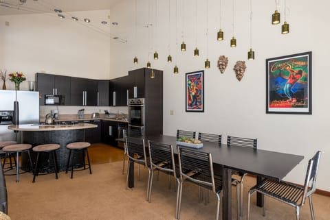 Dining and Kitchen area