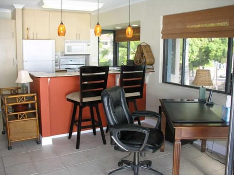 Desk With File -  Phone and Wireless Internet