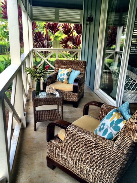 Lanai off of living room.