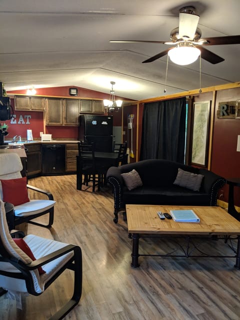 Living room/kitchen area