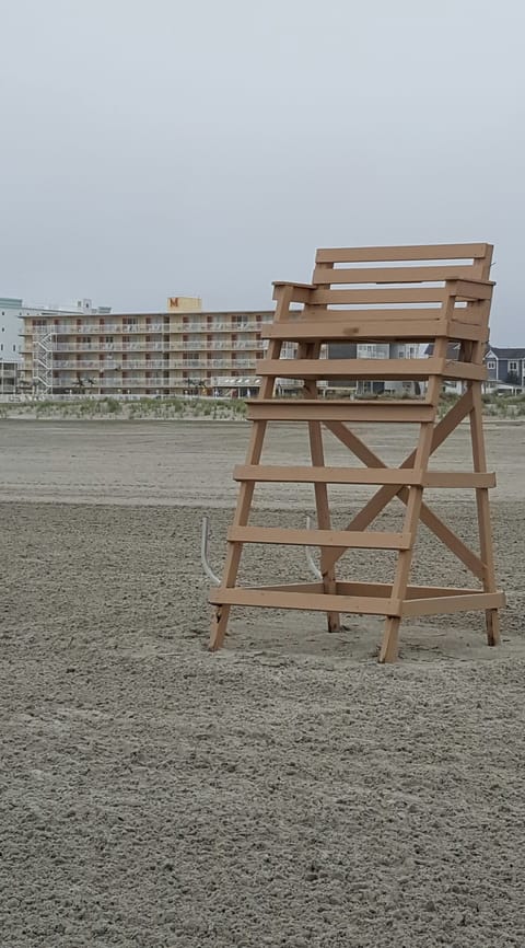 On the beach