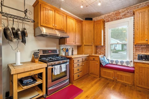 The chef will love the high end appliances