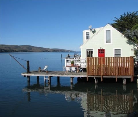 Perched Directly Over Tomales Bay in Western Marin, Point Reyes