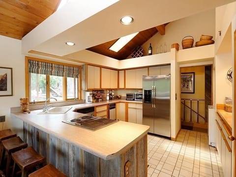 Large family kitchen