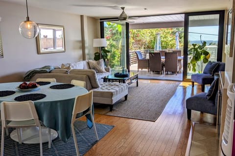 Open floor plan provides a 'great room' feel to the downstairs area