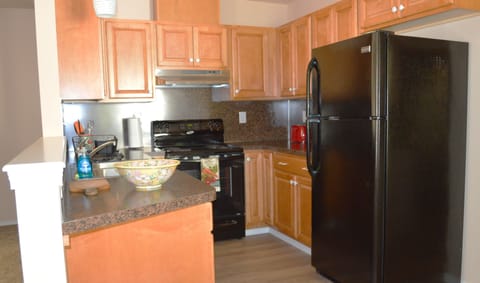 Kitchen equipped with everything just like home.