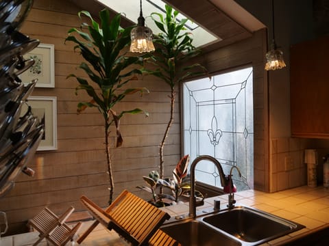 view from kitchen sink