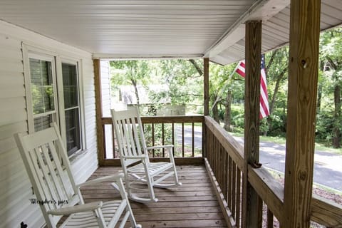 Relax on your front porch.