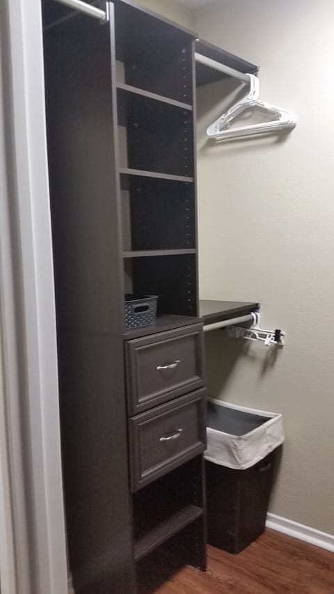 Master bedroom walk-in closet