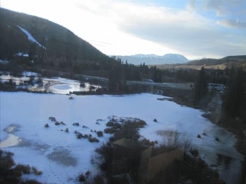 View from living room (and theview in the other direction is great too)