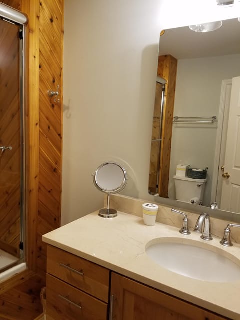 Fully renovated sink/vanity in upstairs bathroom