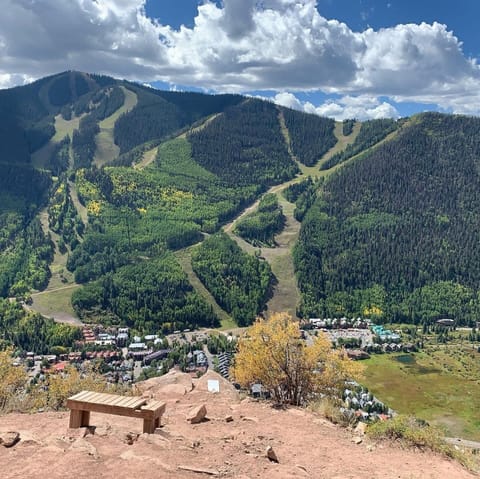 Walk from condo to Jud Wiebi hiking trail!