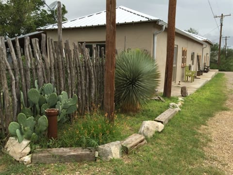 100 year old traditional ranch style West Texas adobe near the heart of Marathon
