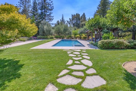Serene Backyard with Private Pool