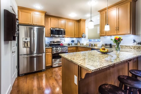 Chefs kitchen includes everything you need to make a feast.