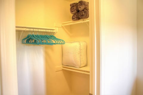 Large closet in 2nd bedroom. SofaBed pillows/duvet in here! STR 21 1240