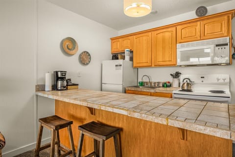Plenty of counter space for prepping meals