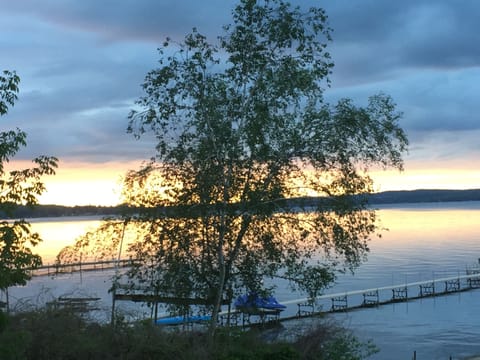 Our view North from the upper deck