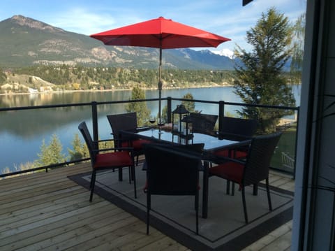 Why not enjoy the views on the patio! Lots of room for kids to play