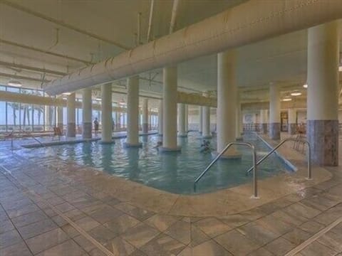 Indoor pool, outdoor pool