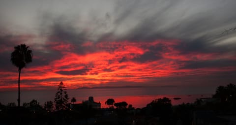 Unbeatable Catalina Island sunsets from the home. Actual View.