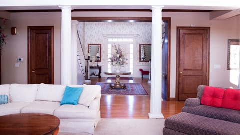 Spacious common areas.