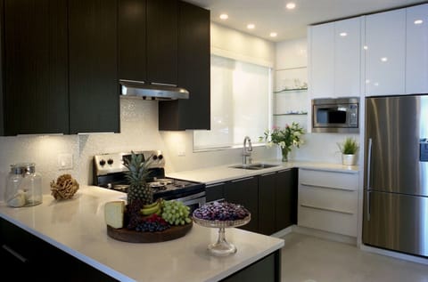 Glamorous kitchen with everything you need