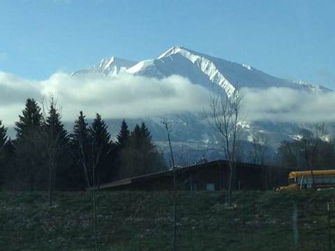 Our town's beautiful Mt. Sopris ~ view from the street.