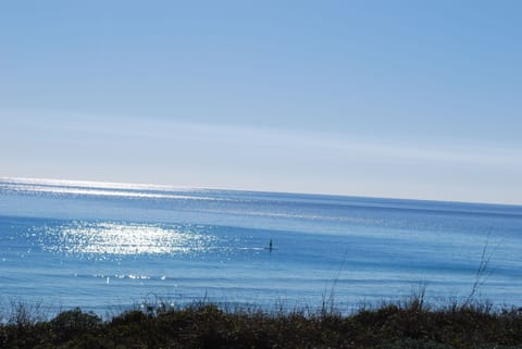 Beach nearby, sun loungers