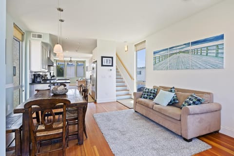 Great Room view from Living/Dining area with 2nd sofa bed nicely spread apart