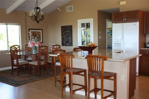 Kitchen and dining room