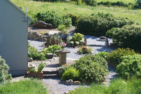 View of Bridge House yard from Stone House