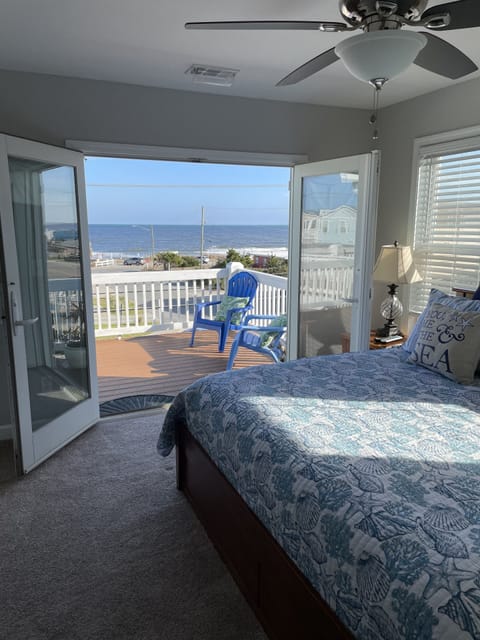 Master on 3rd Floor with Ocean View and private deck