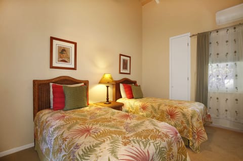 The 3rd bedroom can be set up as a king, or separated into 2 separate twin beds