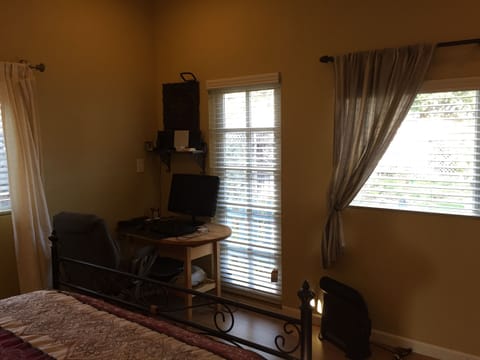 Work space with Monitor