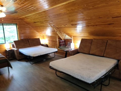 Dormitory sleeper sofas deployed 