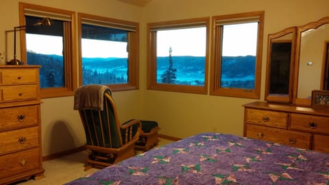 Spectacular view from newly remodeled upper level Master suite